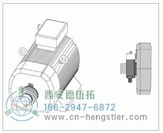 有空心軸的電動(dòng)機(jī)軸編碼器（E9、M9）